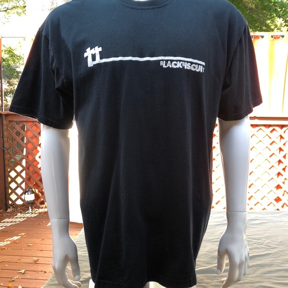 Black Biscuit Shirt 2 sided.  XL - Picture 2 of 10